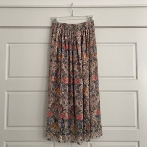 Floral Lace High-waisted Zara Skirt